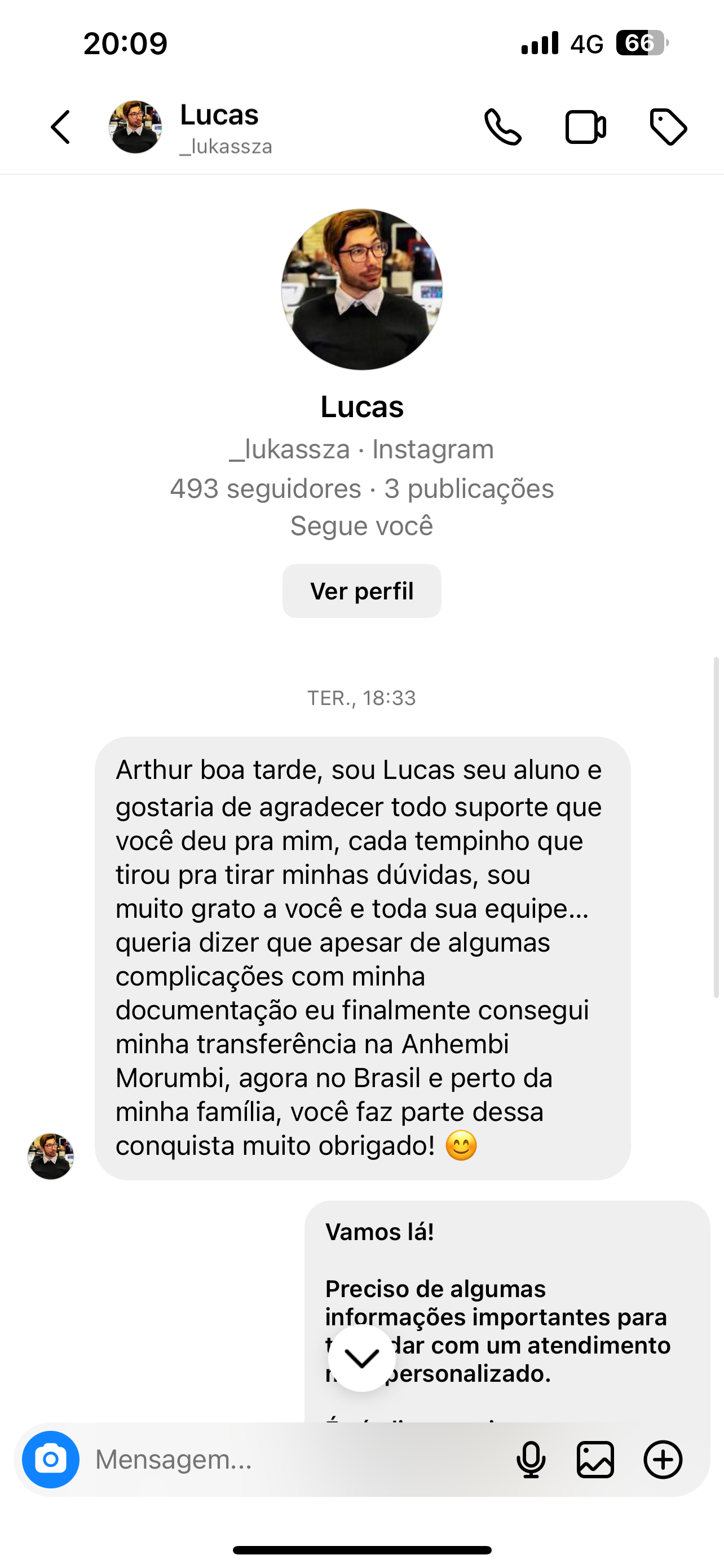Depoimento de Lucas Souza